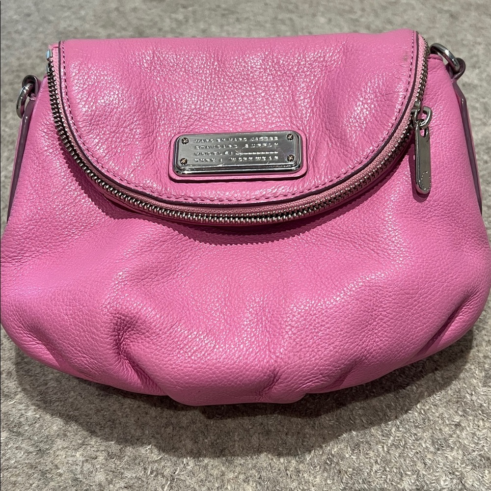Marc by Marc Jacobs Natasha Vibrant Pink Crossbody Bag